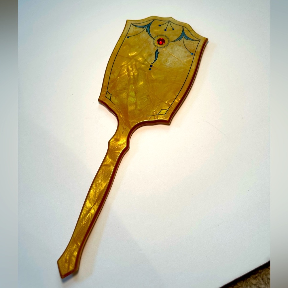 Vintage  Art Deco Hand Mirror
